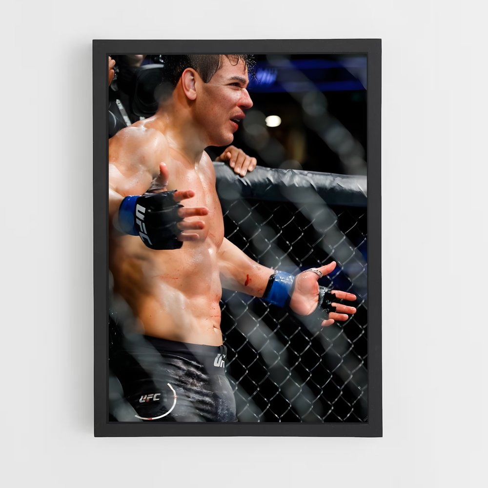 Poster Victory in the Octagon – affiche MMA (vue 2)